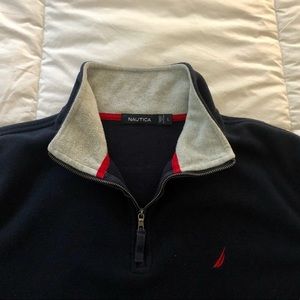 Men’s Nautica Fleece 1/4 Zip Sweater